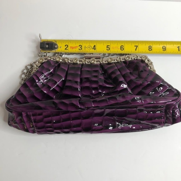 New Clutch Handbag Purple - Picture 6 of 7